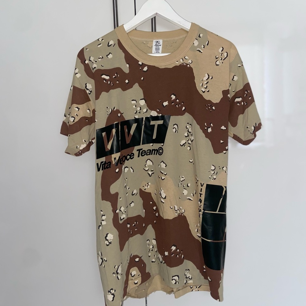 Salvage Brown Short Sleeve Camouflage Tee